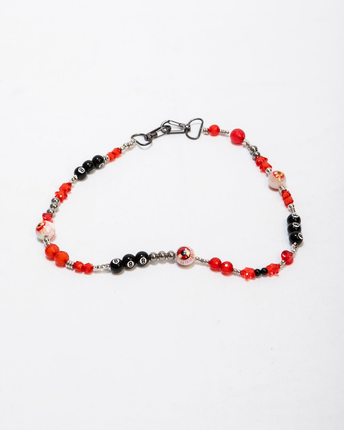 Mono pocket chain (All eyes - Red)