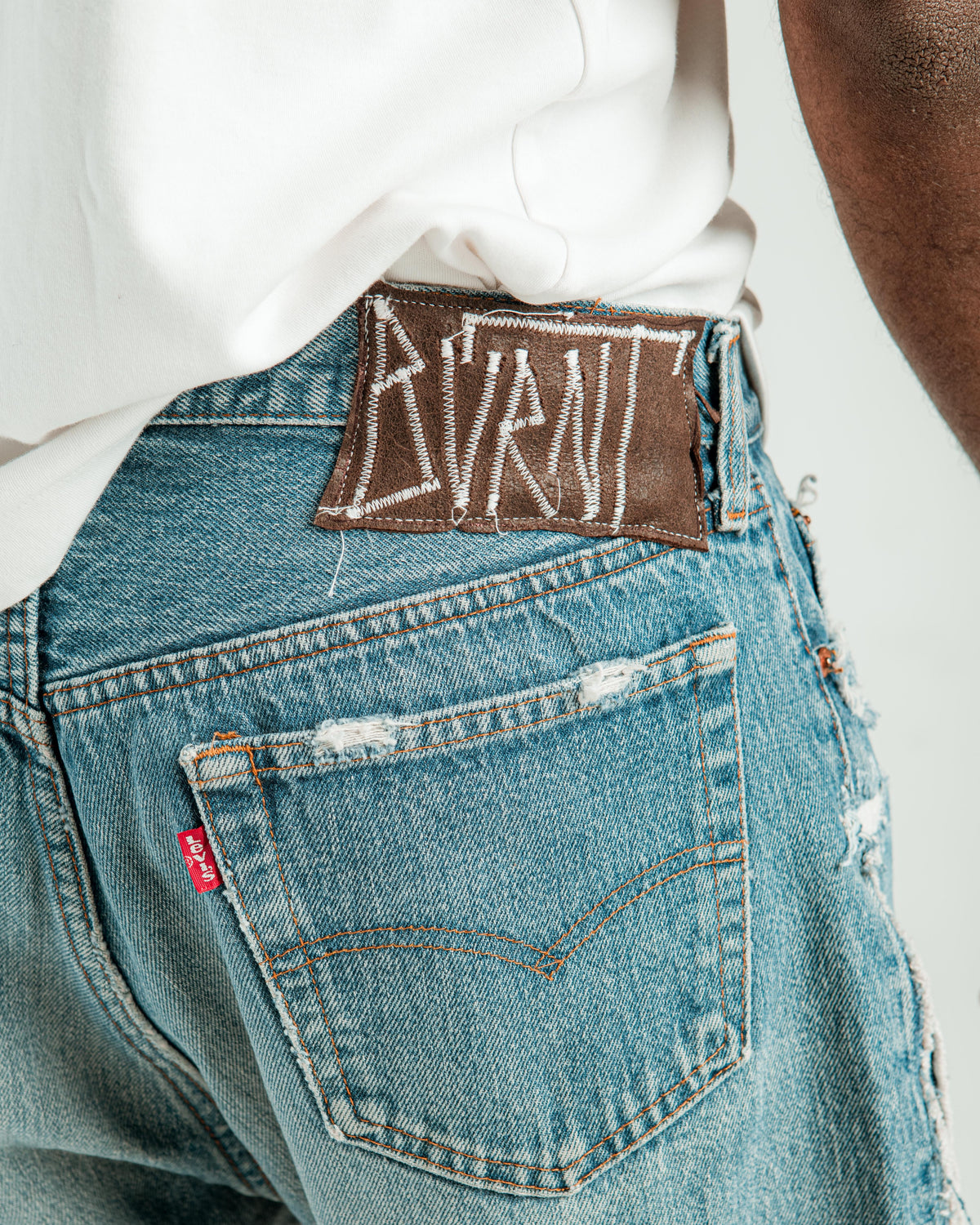 “BLUE WASHED” JORTS