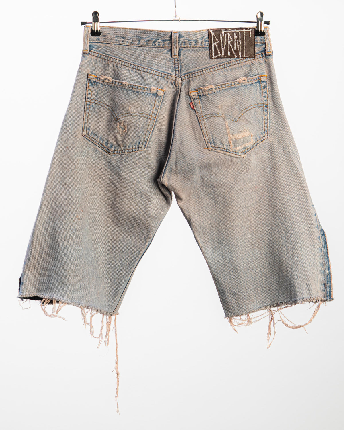 “SUNRISE” DISTRESSED JORTS